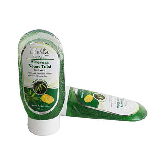Globus Remedies Aloe Vera Neem & Tusli Face Wash (100ml)