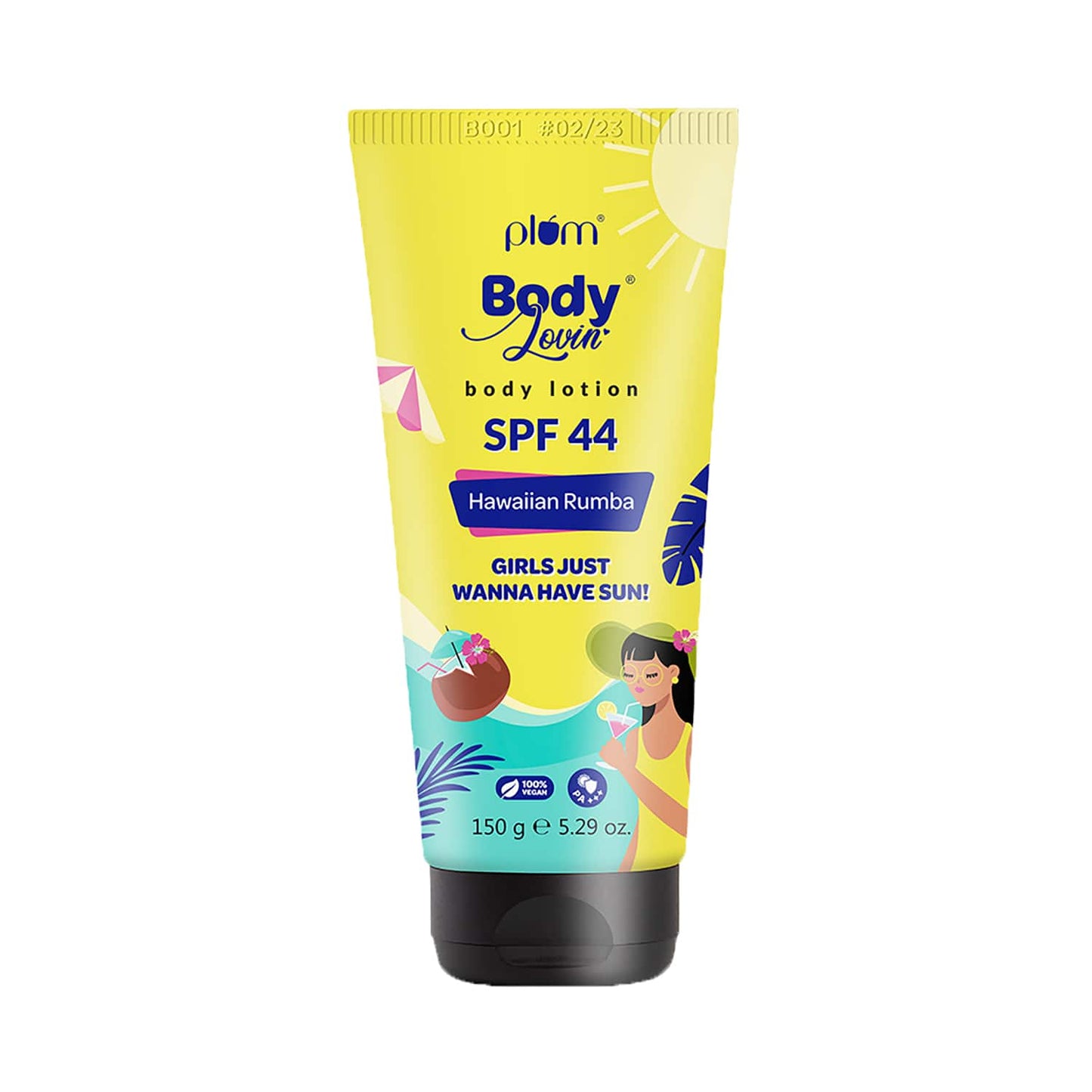 Plum BodyLovin' Hawaiian Rumba Body Sunscreen with SPF 44 PA+++ (150g)