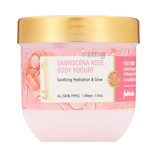 Fabessentials by Fabindia Damascene Rose Body Yogurt (200g)