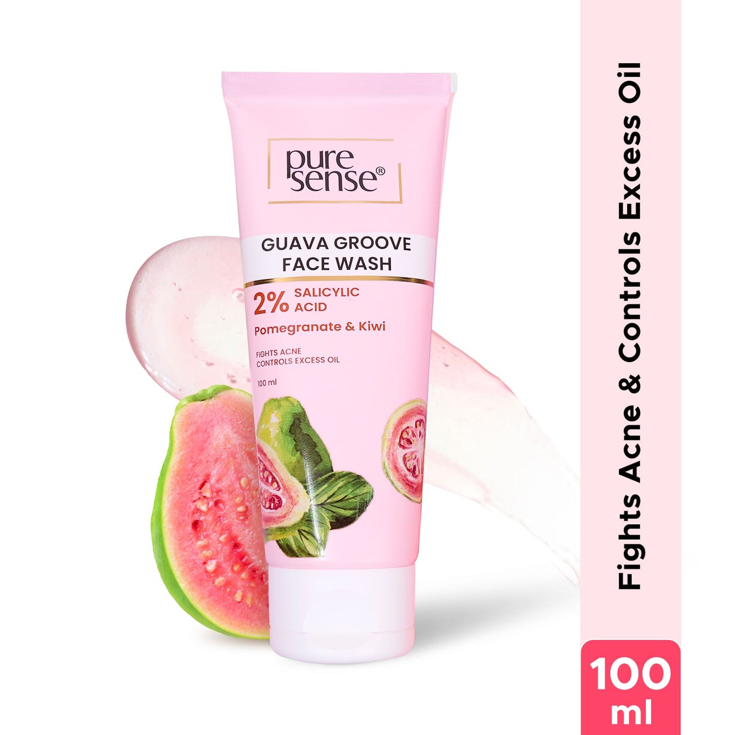 Pure Sense Guava Groove Face Wash (100 ml)