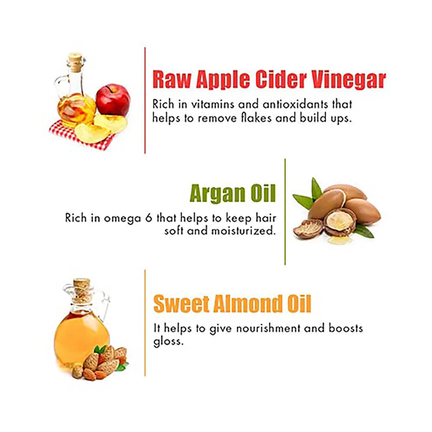 WOW SKIN SCIENCE Apple Cider Vinegar Shampoo (1000ml)