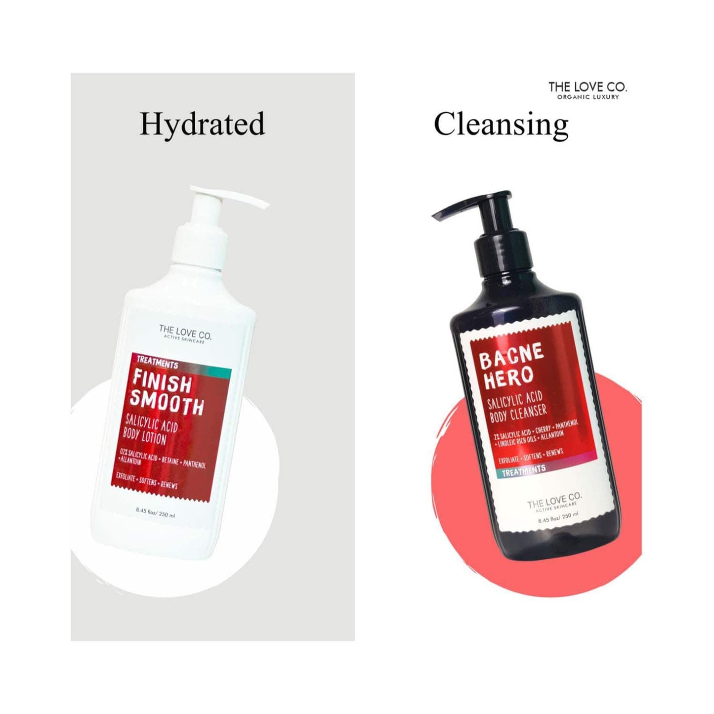 THE LOVE CO. Bacne Hero Salicylic Acid Body Cleanser (250ml)