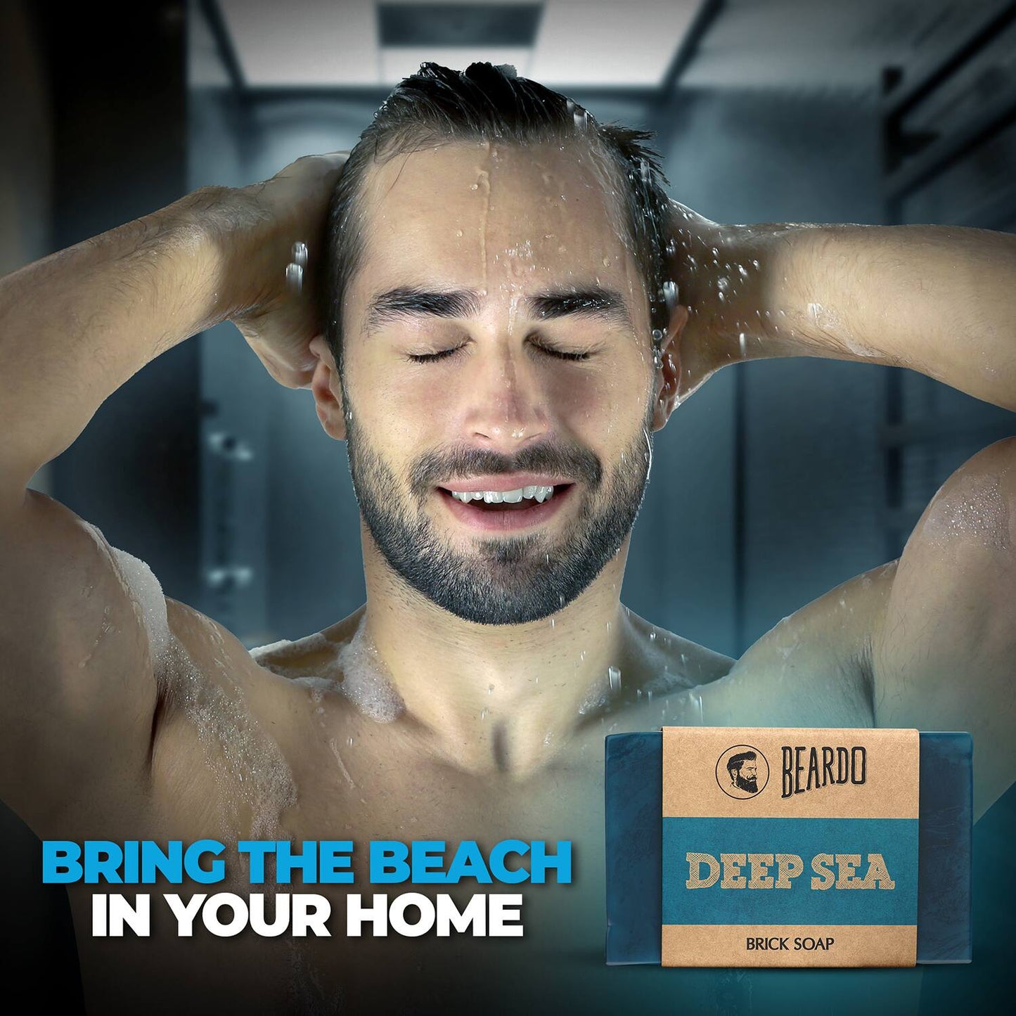 Beardo Deep Sea Bathing Brick Soap (125g)