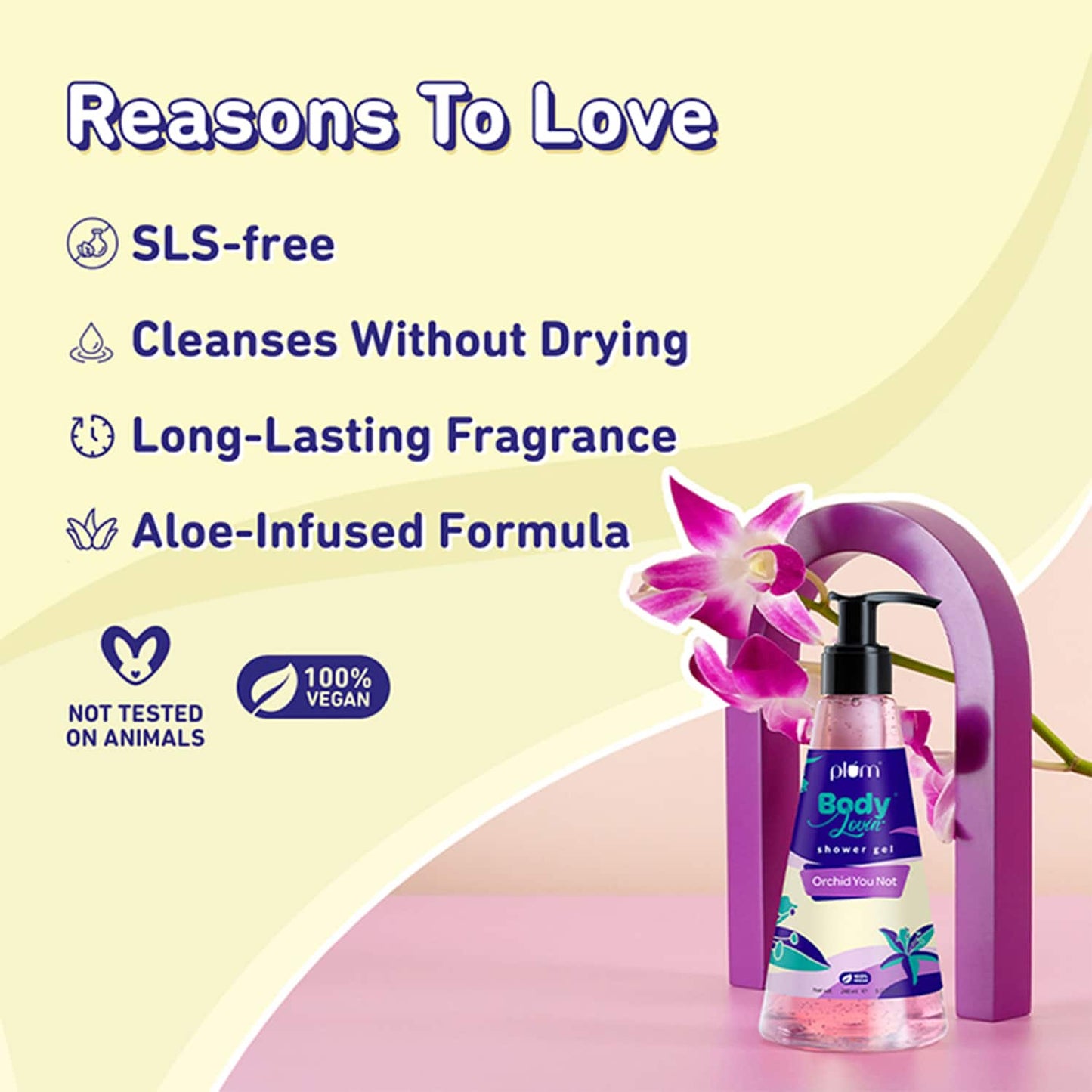 Plum Bodylovin' Orchid-You-Not Shower Gel - (240ml)