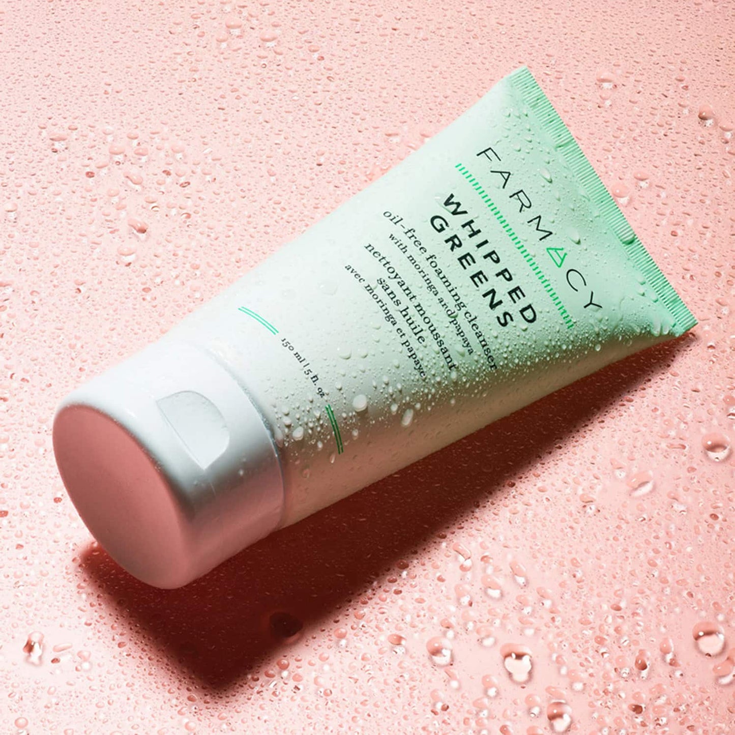 Farmacy Beauty Whipped Greens Oil-Free Foaming Cleanser (150ml)