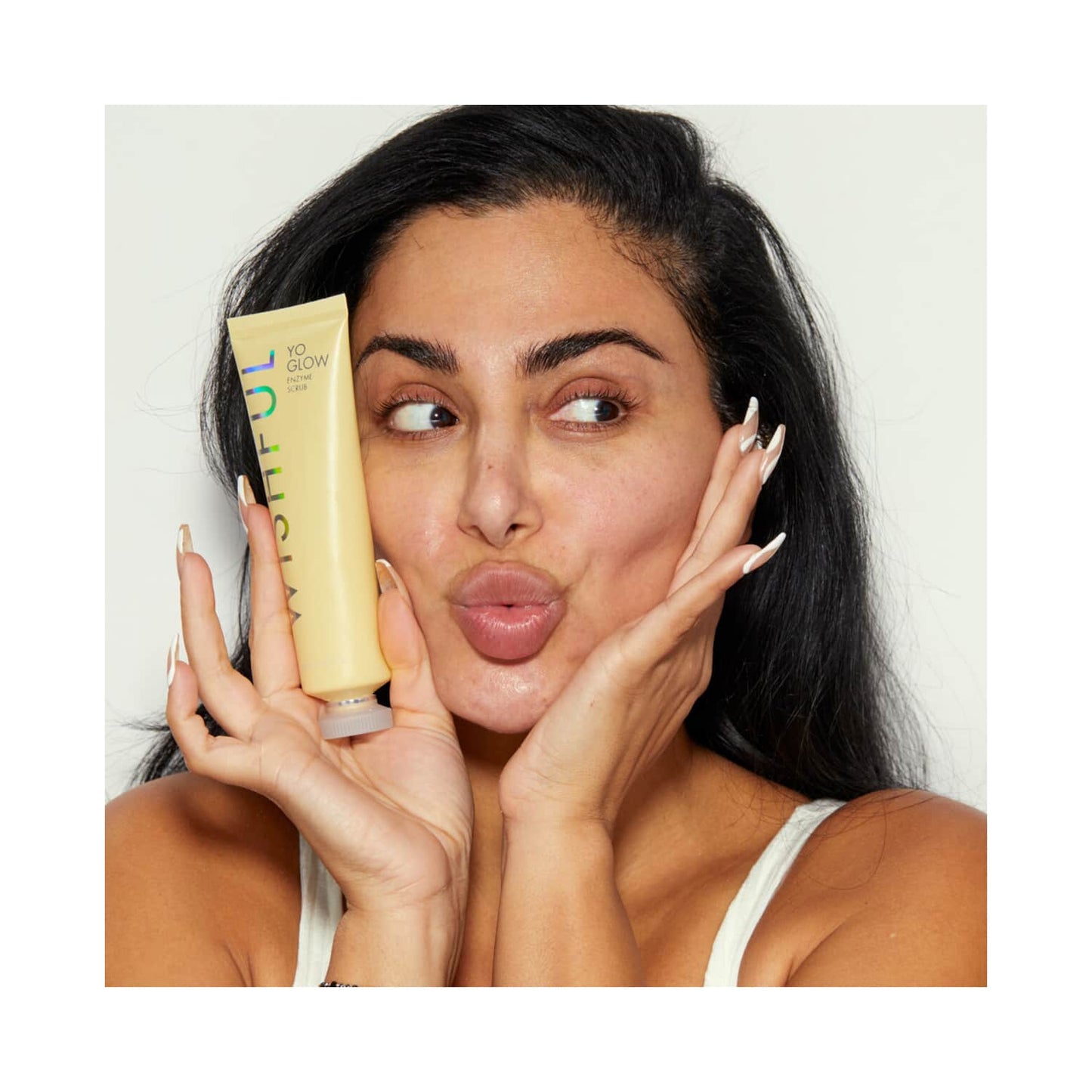 Wishful Yo Glow AHA & BHA Facial Enzyme Scrub (40ml)