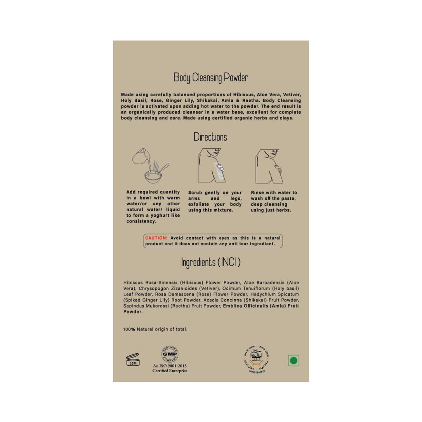 HM Herbal Me Veti Vera Natural Body Cleansing Powder (200g)