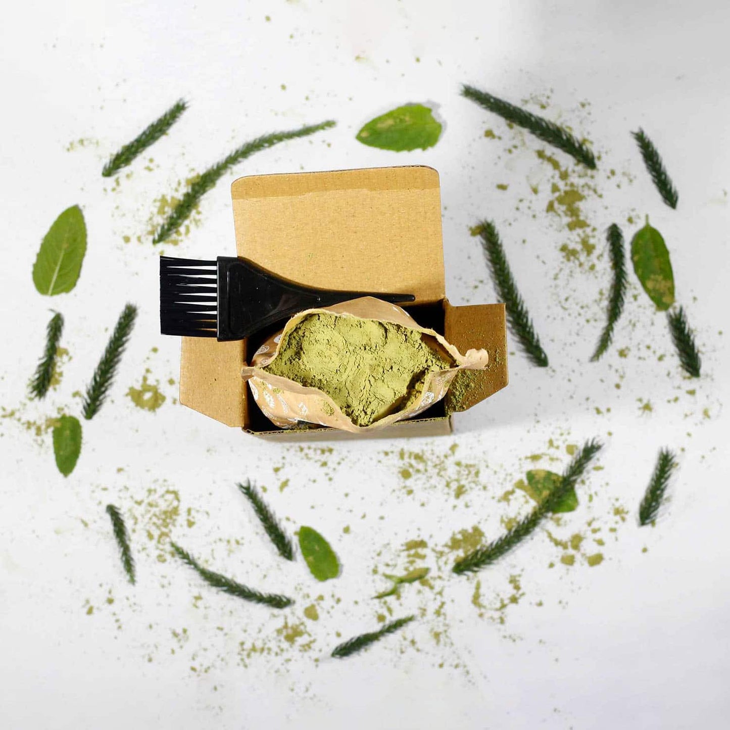 Herbal Me Certified 100% Natural Henna Hair Color - Deep Brown (200g)