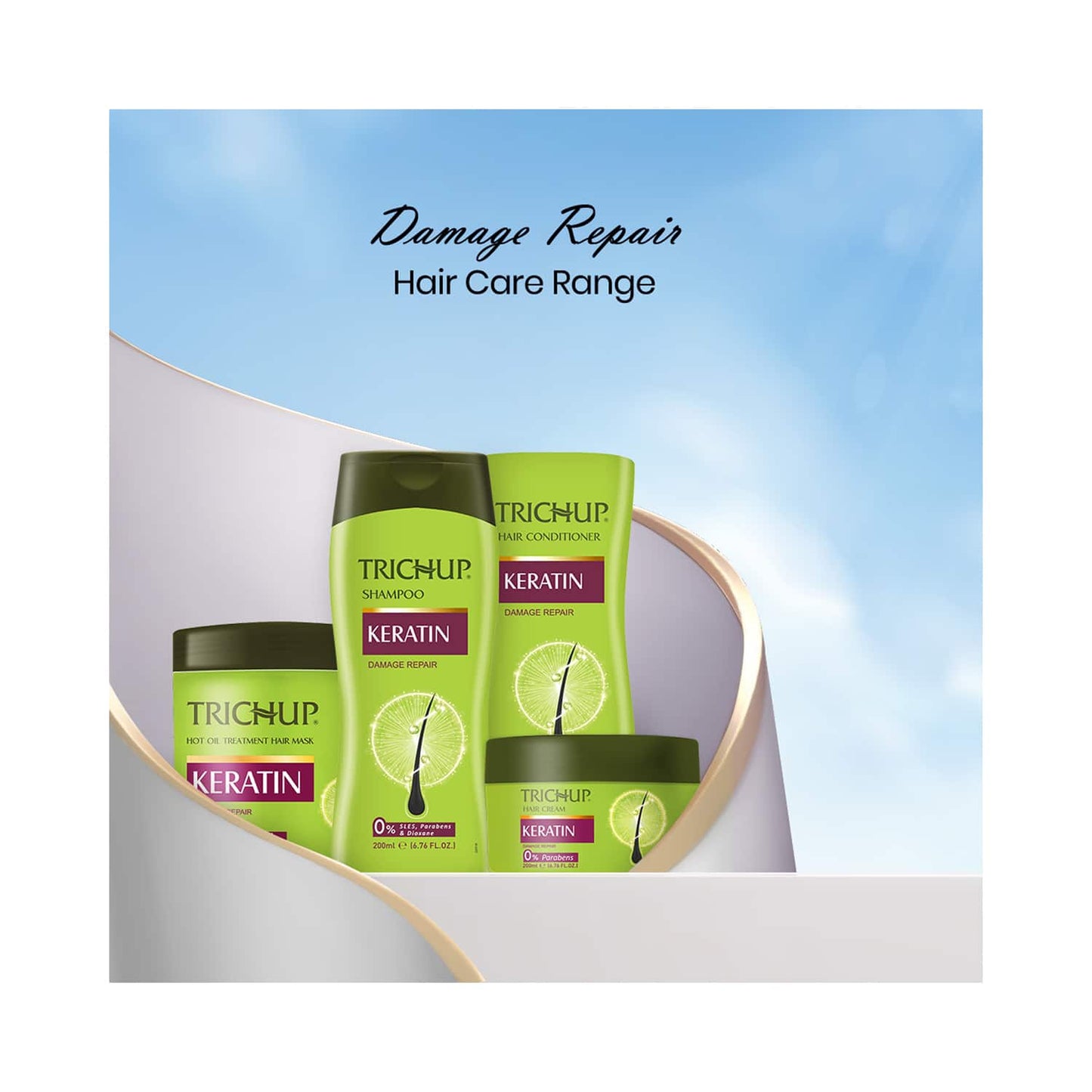 Trichup Keratin Shampoo (200ml)