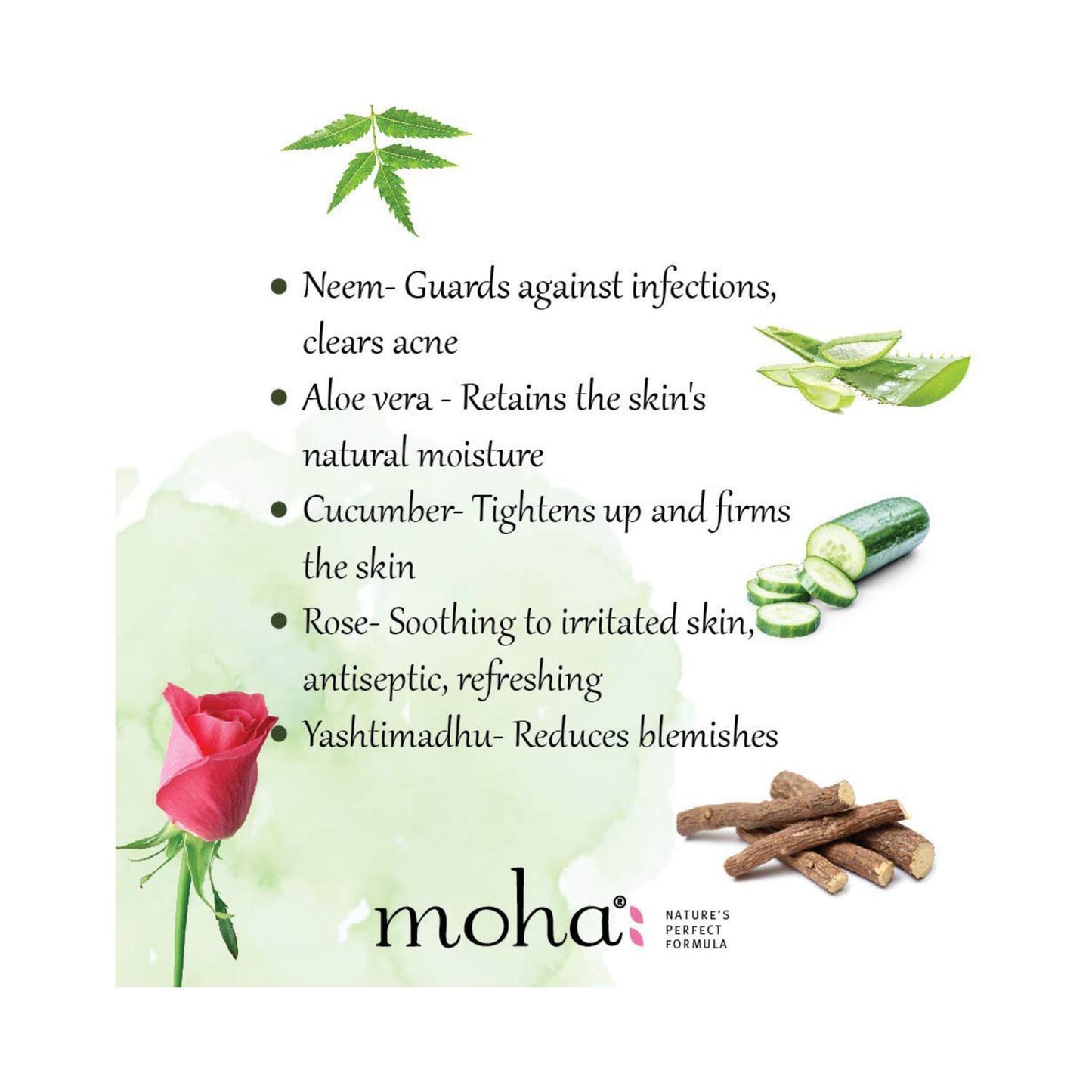 Moha Herbal Face Wash (100ml)