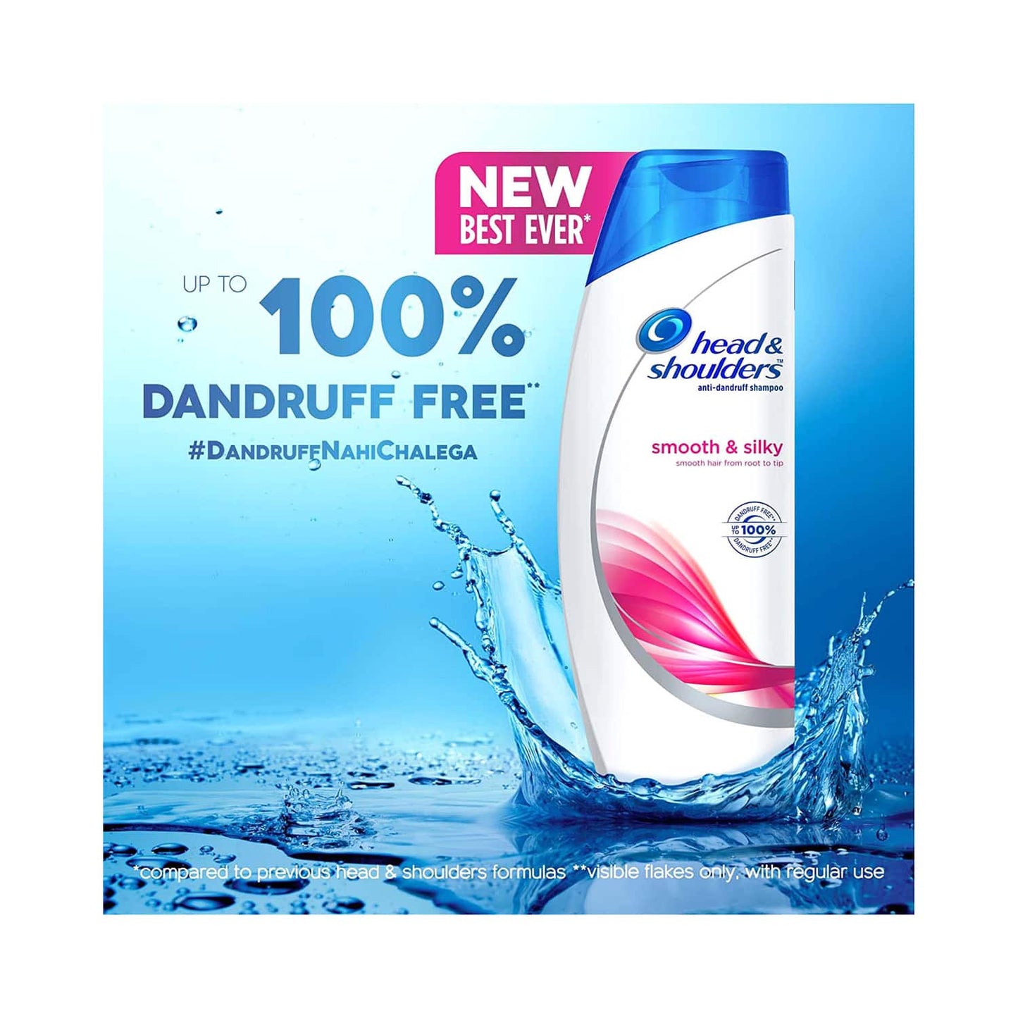 Head & Shoulders Smooth & Silky Anti Dandruff Shampoo (72ml)