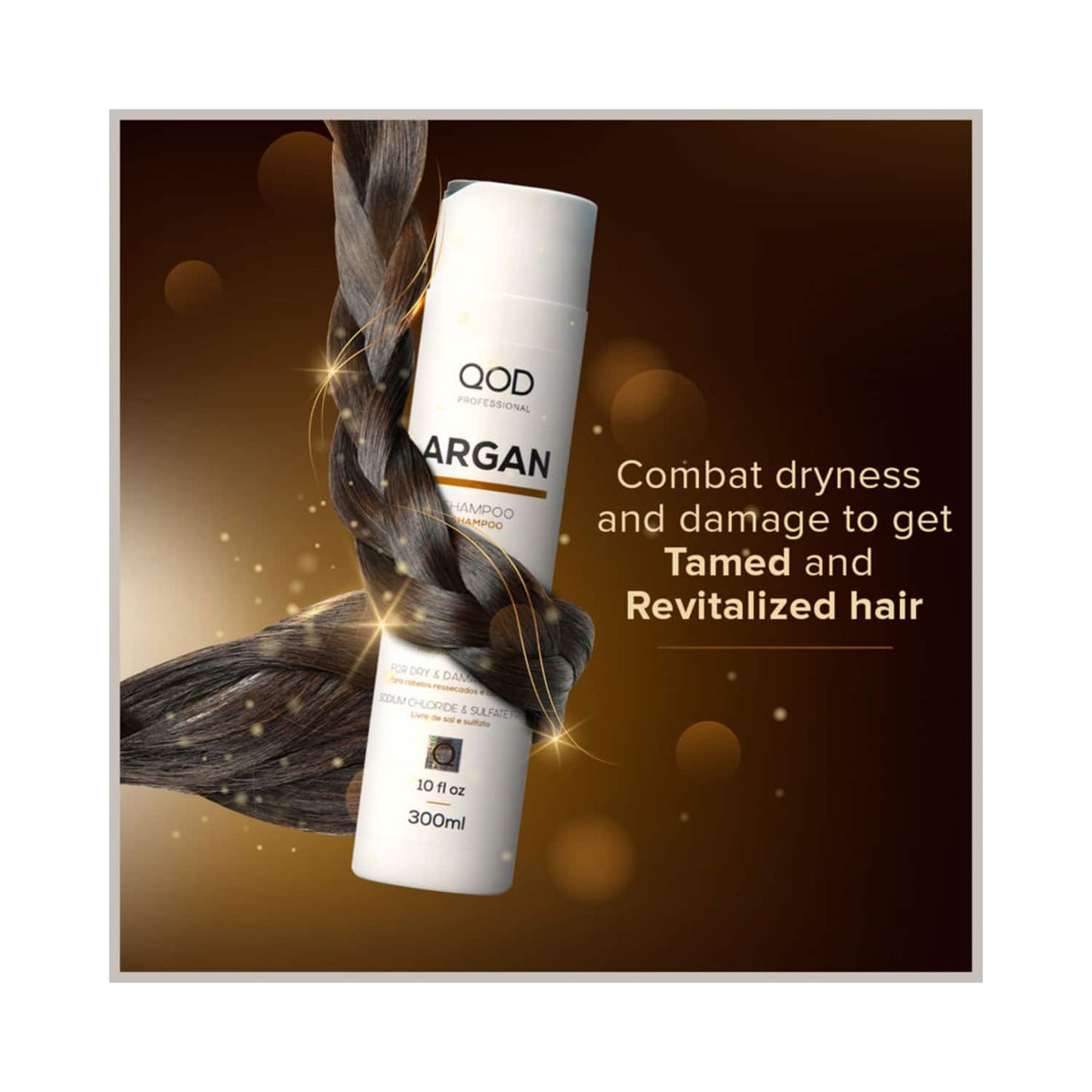 QOD Professional Argan Shampoo (300ml)