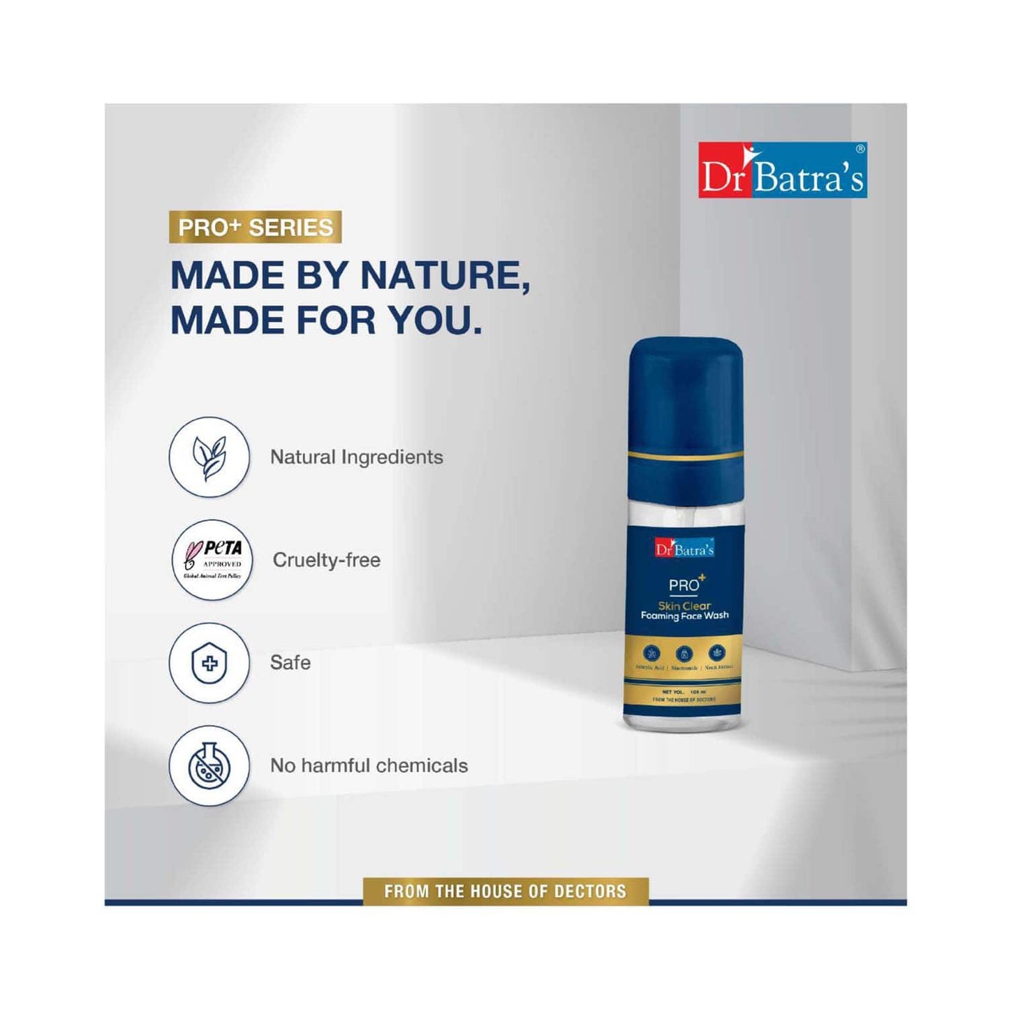 Dr Batra's Pro Skin Clear Foaming Face Wash (100ml)