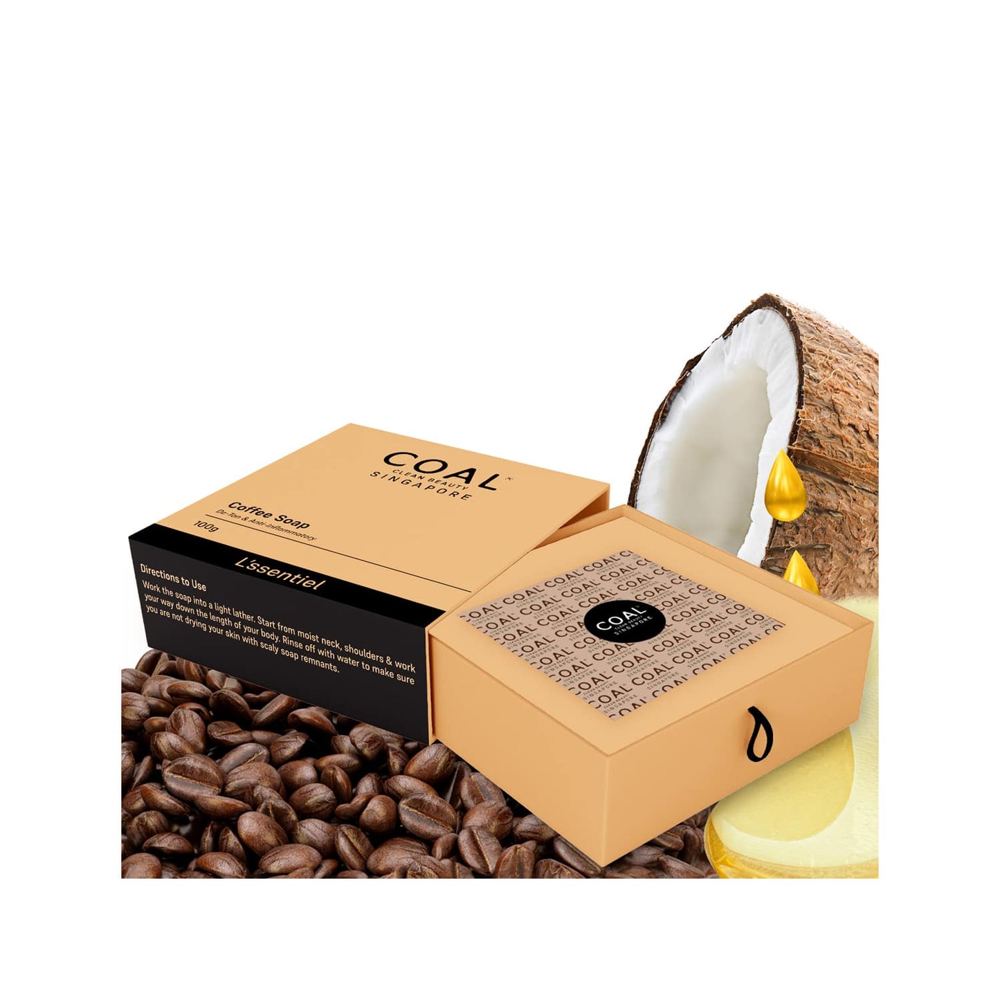COAL CLEAN BEAUTY Coffee Soap (100g)