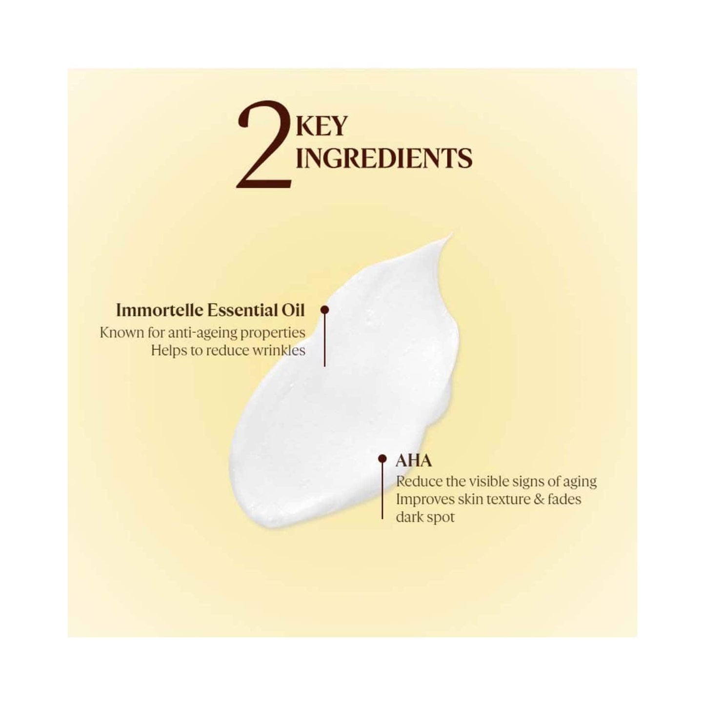 L'occitane Immortelle Divine Mini Foaming Cleansing Cream With AHA (14 ml)