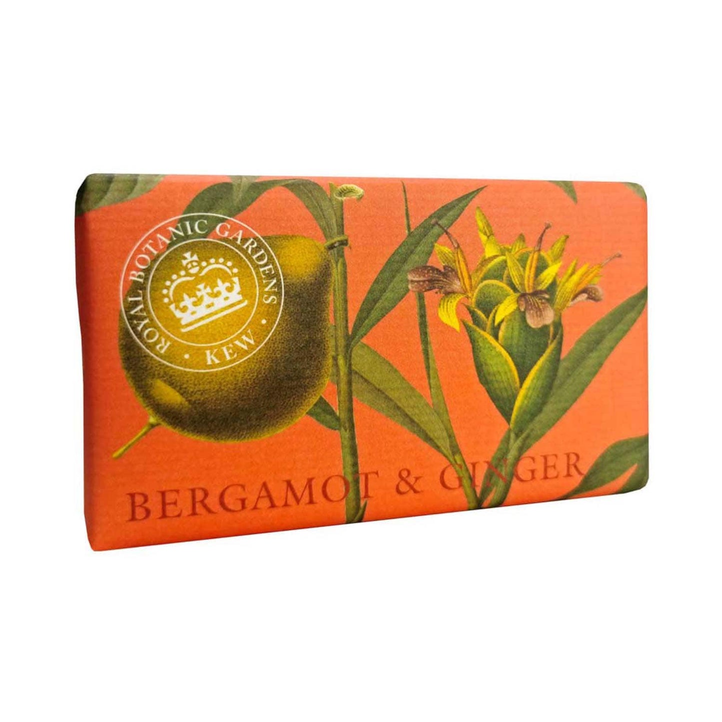 The English Soap Company Royal Botanic Gardens Kew Bergamot & Ginger Soap (240g)