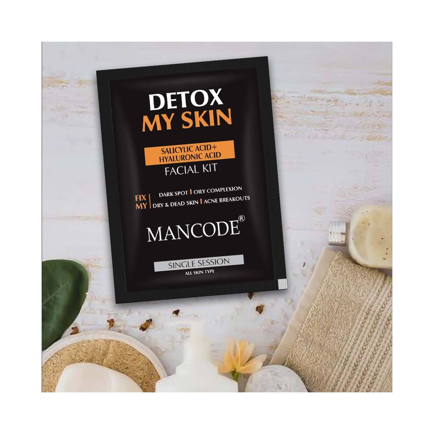 Mancode Detox My Skin Facial Kit For Men (6 pcs)