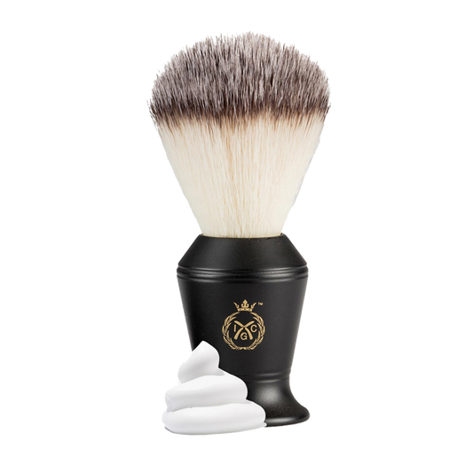 India Grooming Club Royale Matte Black Shaving Brush (1Pc)