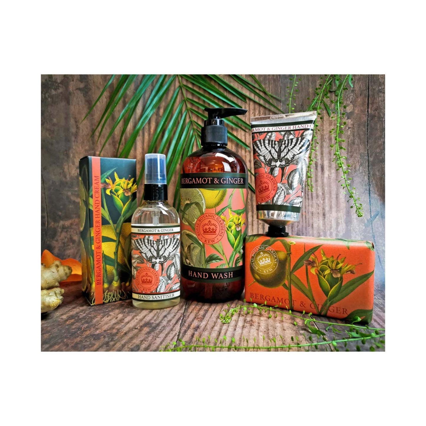 The English Soap Company Royal Botanic Gardens Kew Bergamot & Ginger Soap (240g)