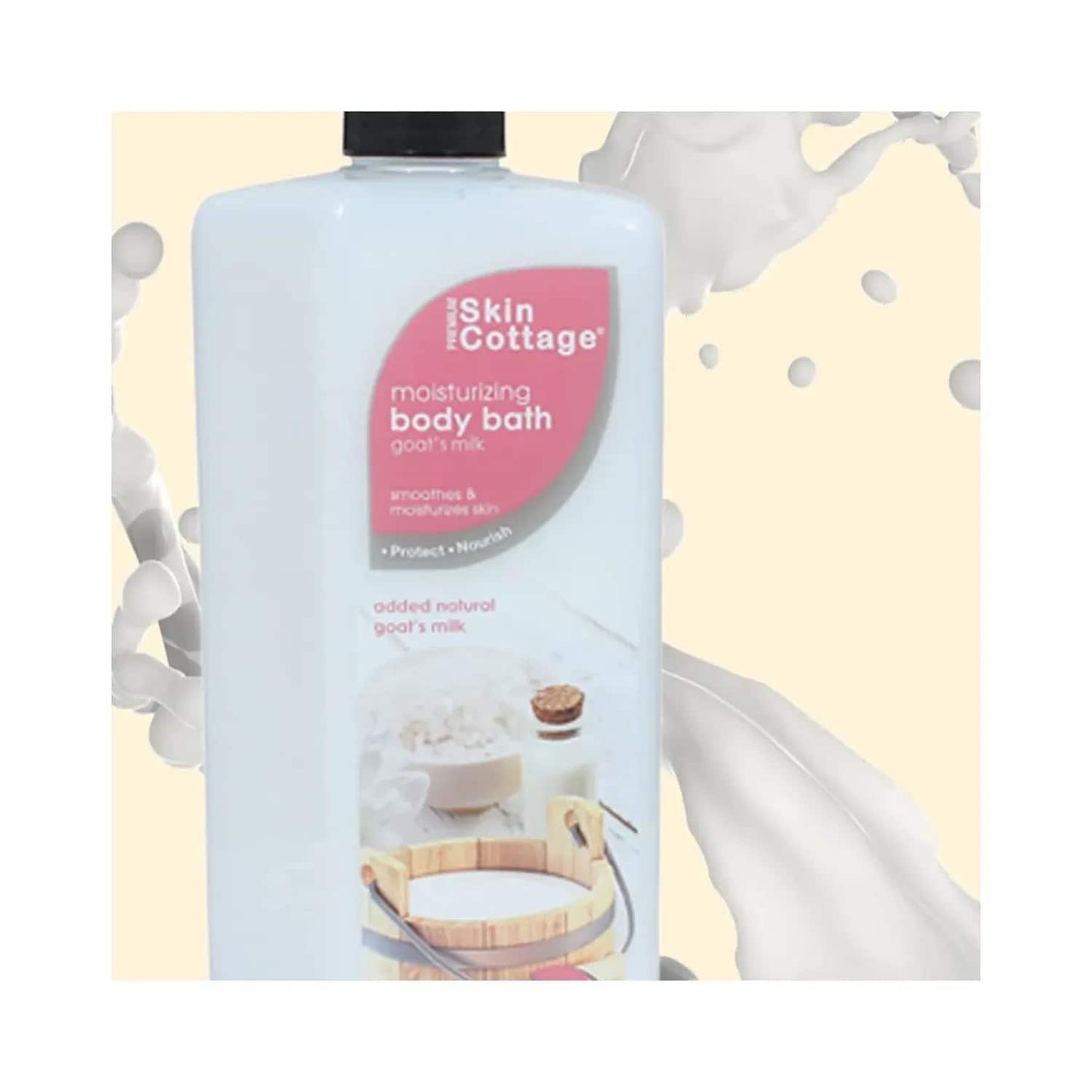 SKIN COTTAGE Moisturizing Goat Milk Body Bath (1000ml)