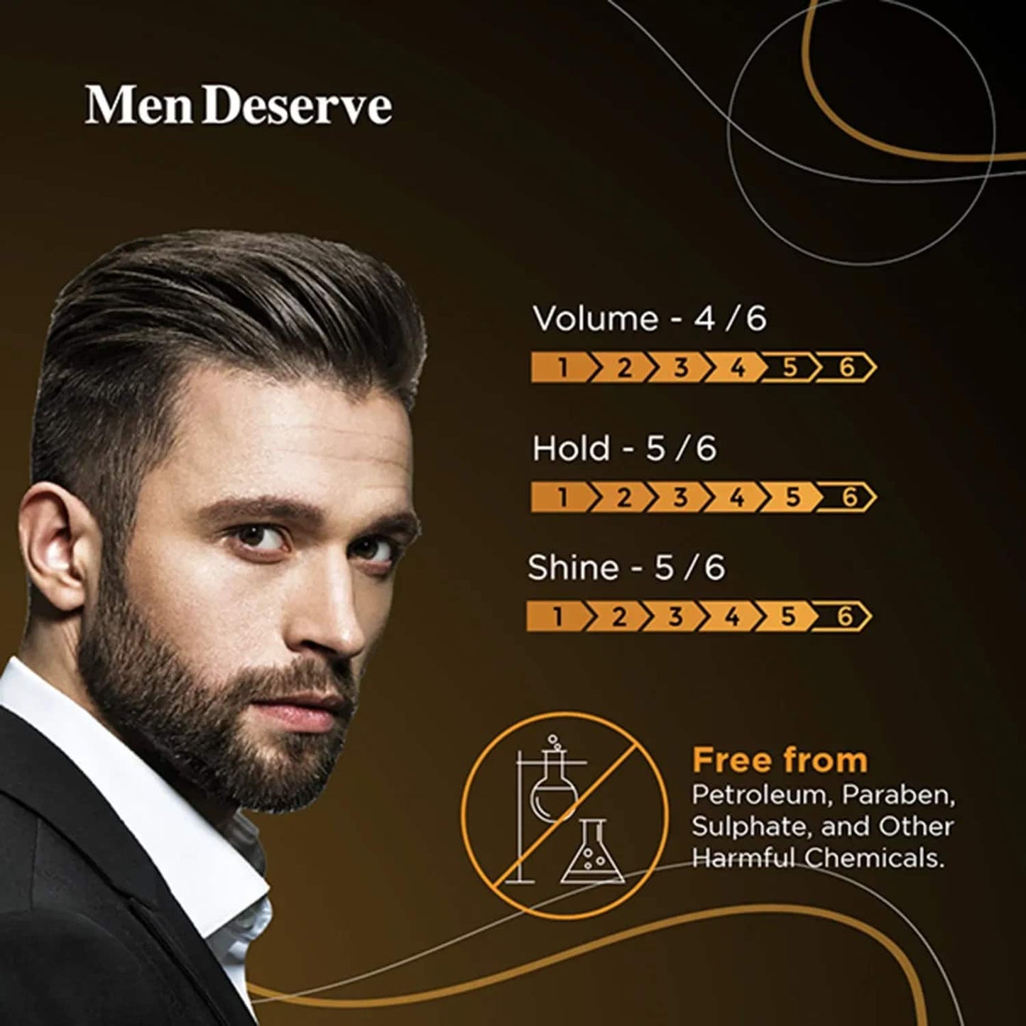 Men Deserve Hair Styling Ultra Shine Pomade (100g)