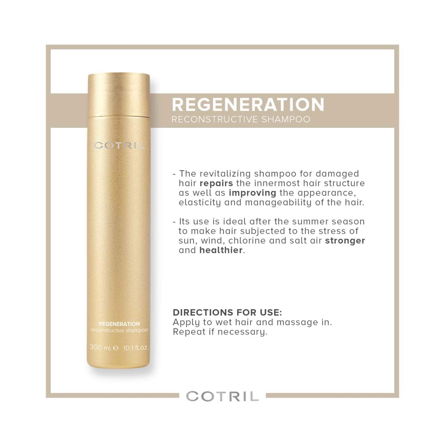 COTRIL Regeneration Reconstructive Shampoo (300 ml)