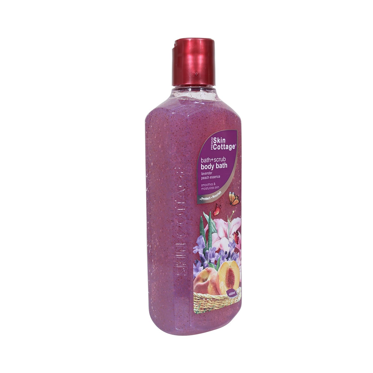 SKIN COTTAGE Lavender Peach Body Bath + Scrub (400ml)