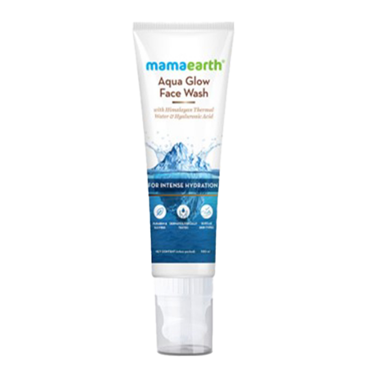 Mamaearth Aqua Glow Face Wash (100ml)
