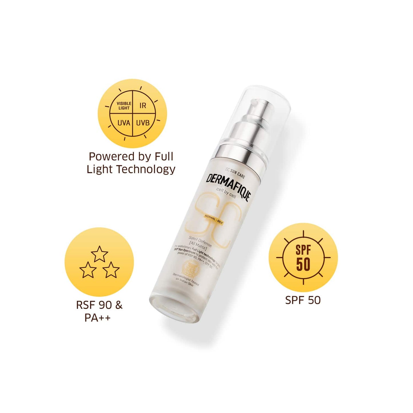 Dermafique Soleil Defense All Matte Sunscreen SPF50 (30g)