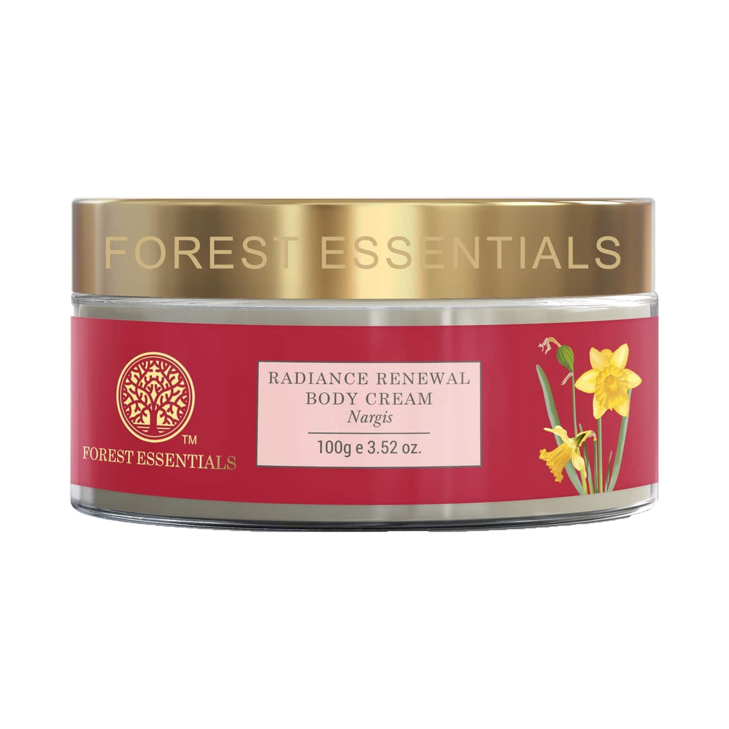 Forest Essentials Nargis Radiance Renewal Body Cream (100g)