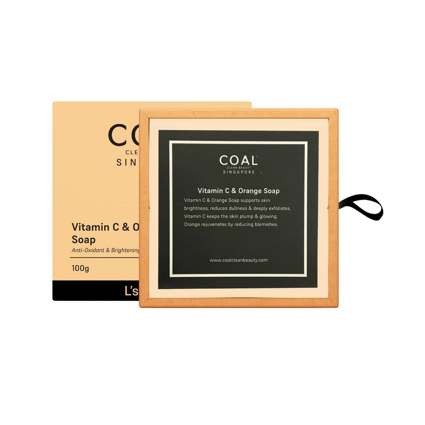 COAL CLEAN BEAUTY Vitamin C & Orange Soap (100g)