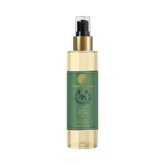 Forest Essentials Sandalwood & Orange Peel Facial Cleanser (130ml)