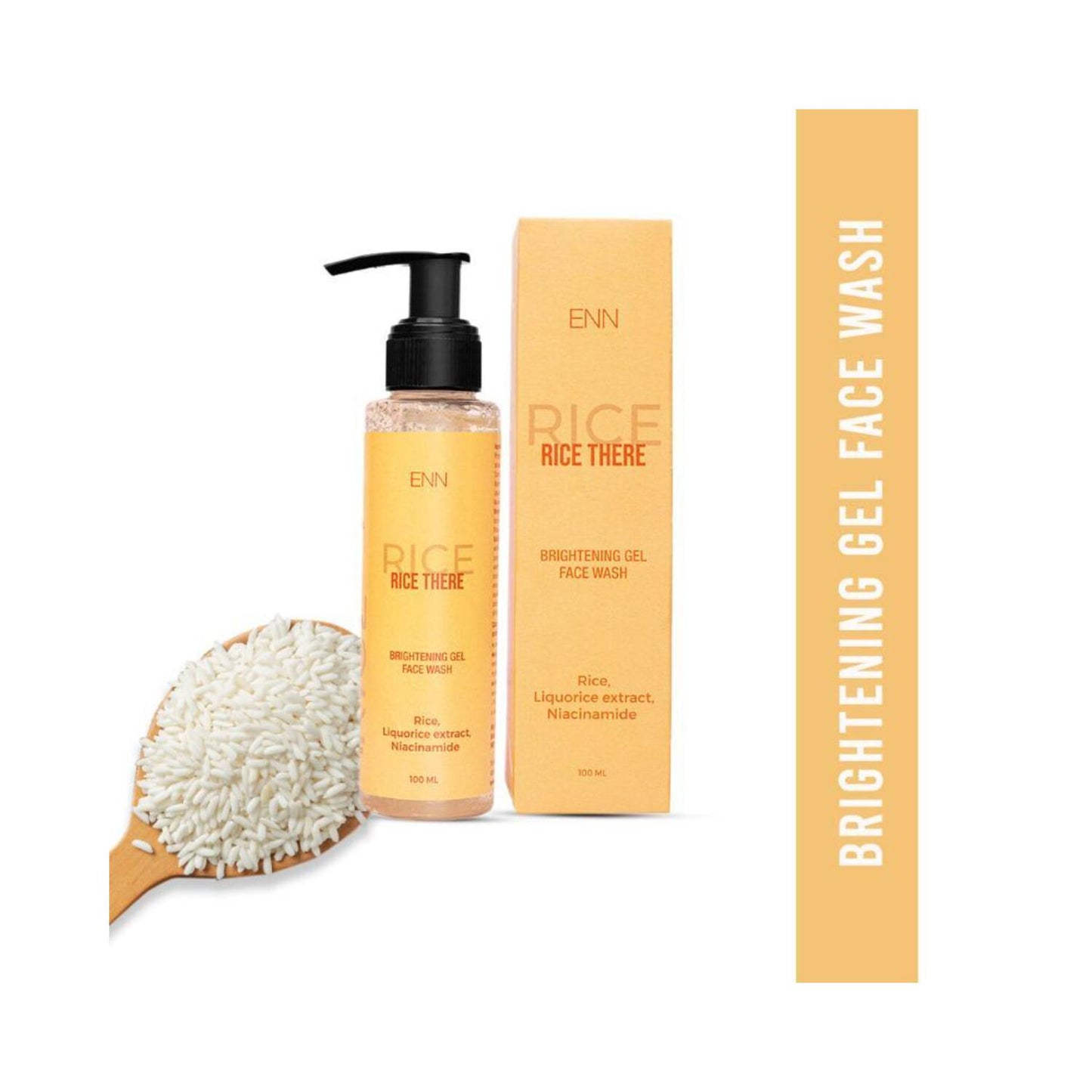 ENN Rice There Brightening Gel Face Wash (100ml)