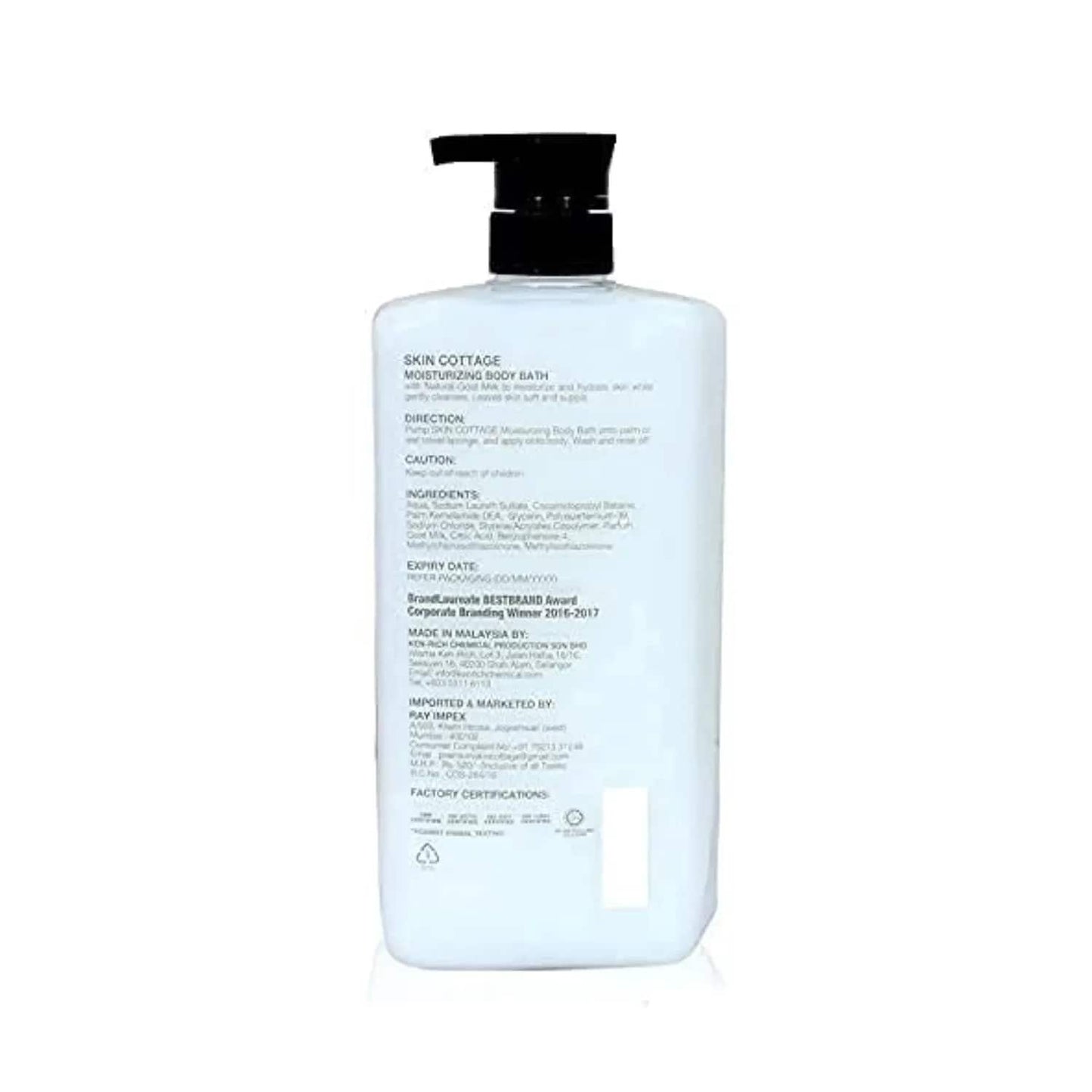 SKIN COTTAGE Moisturizing Goat Milk Body Bath (1000ml)
