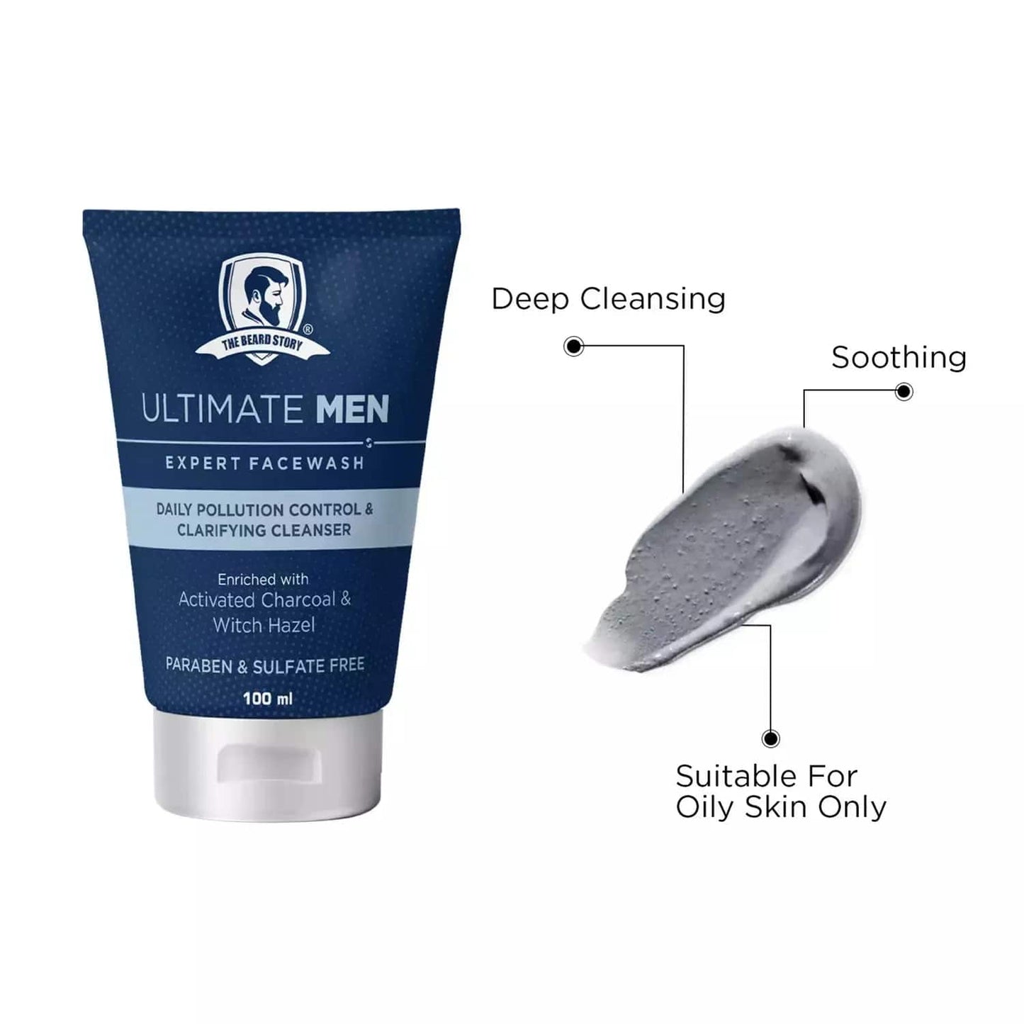 The Beard Story Ultimate Men Expert Face Wash (100gm)
