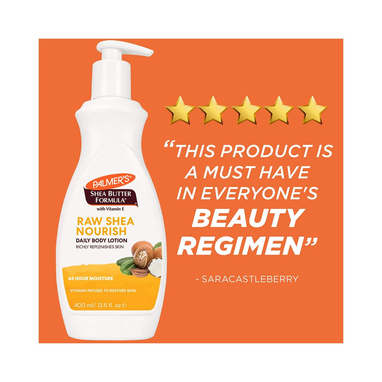 Palmer's Raw Shea Nourish Daily Body Lotion (400ml)