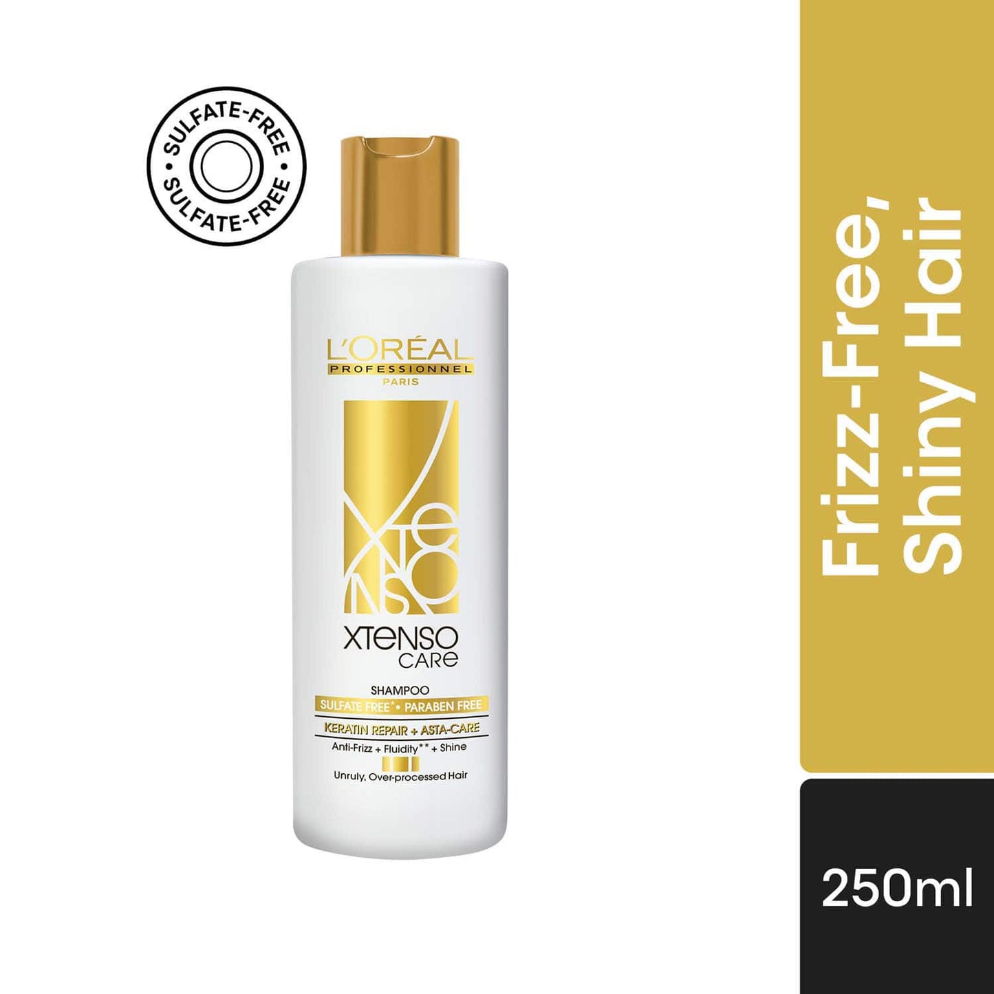 L'Oreal Professionnel Xtenso Care Sulfate-Free Shampoo For Frizz-Free & Shiny Hair (250 ml)