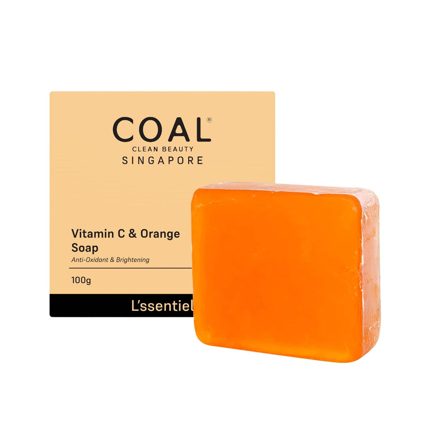 COAL CLEAN BEAUTY Vitamin C & Orange Soap (100g)