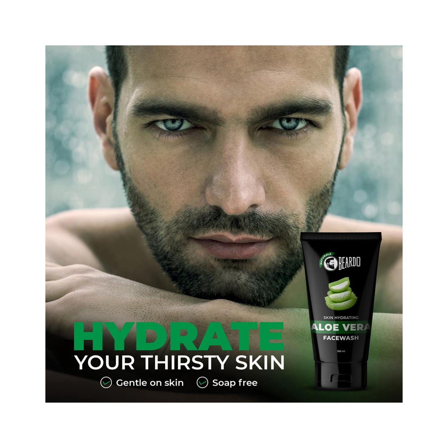 Beardo Skin Hydrating Aloe Vera Facewash (100ml)