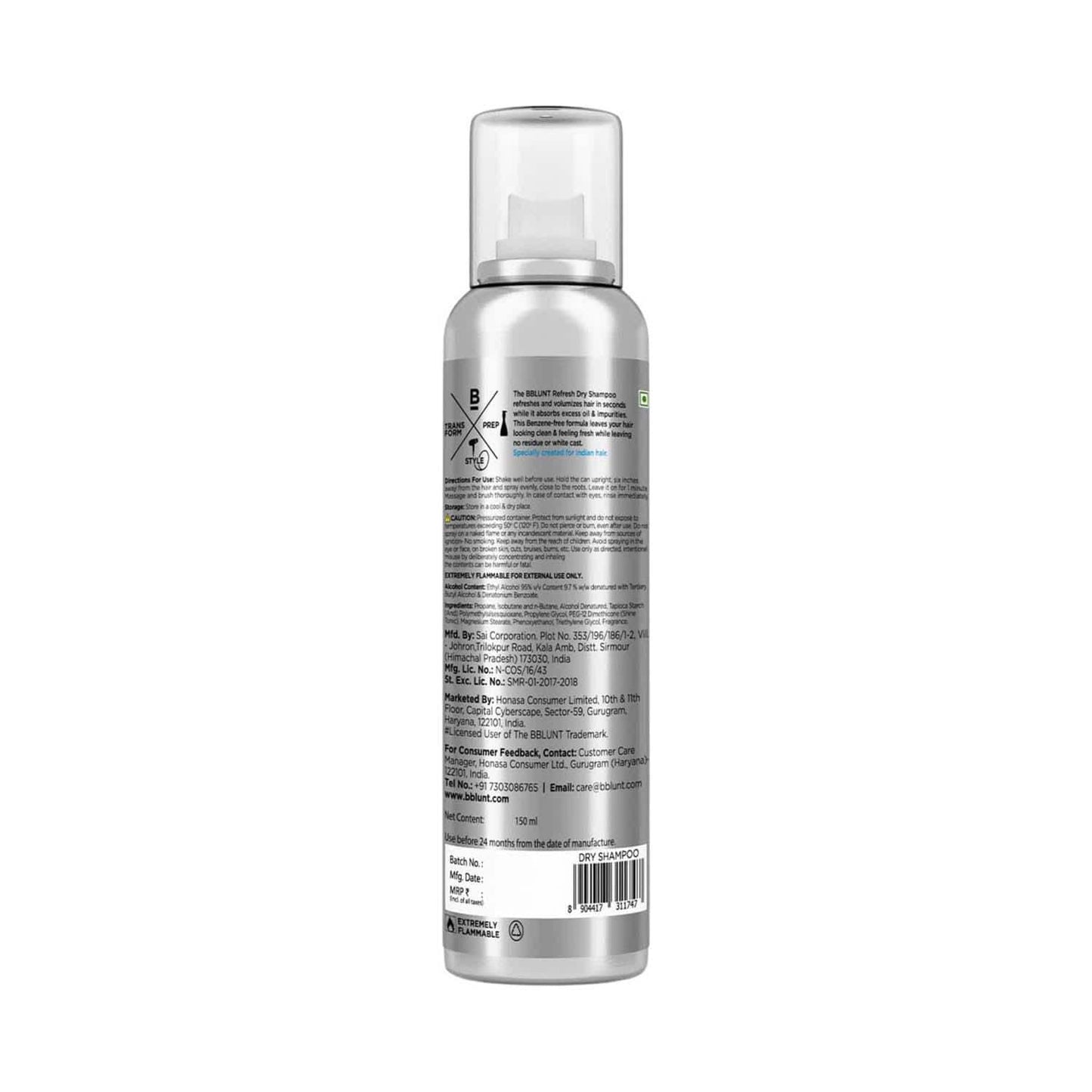 BBlunt Refresh Dry Shampoo (150 ml)