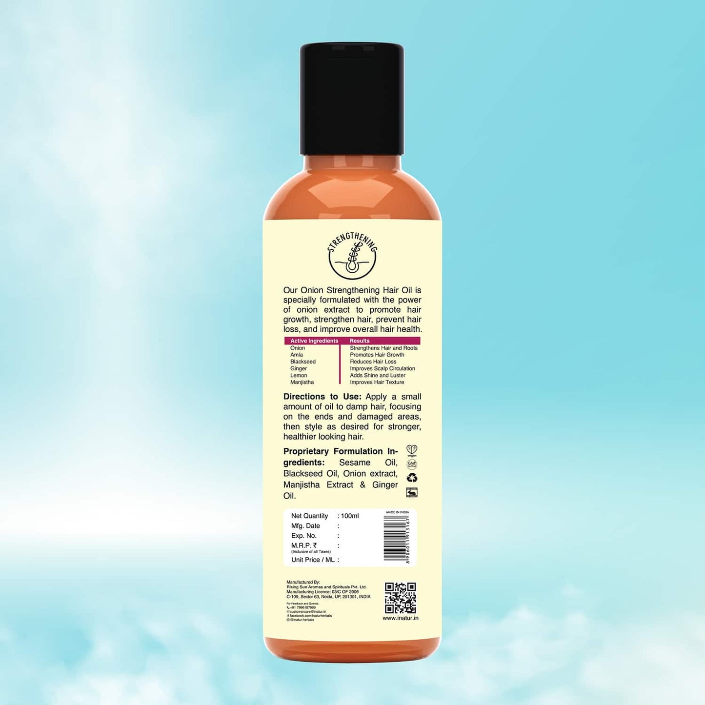 Inatur Onion Hair Oil (100ml)