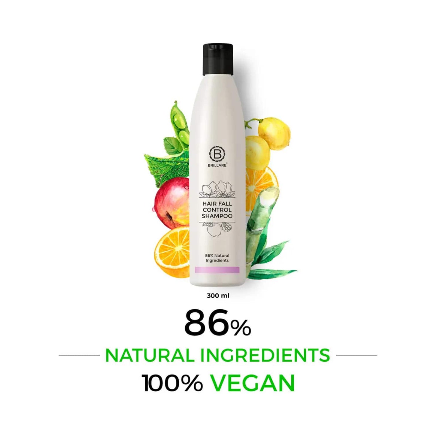 Brillare Hair Fall Control Shampoo To Reduce Seasonal Hair Fall