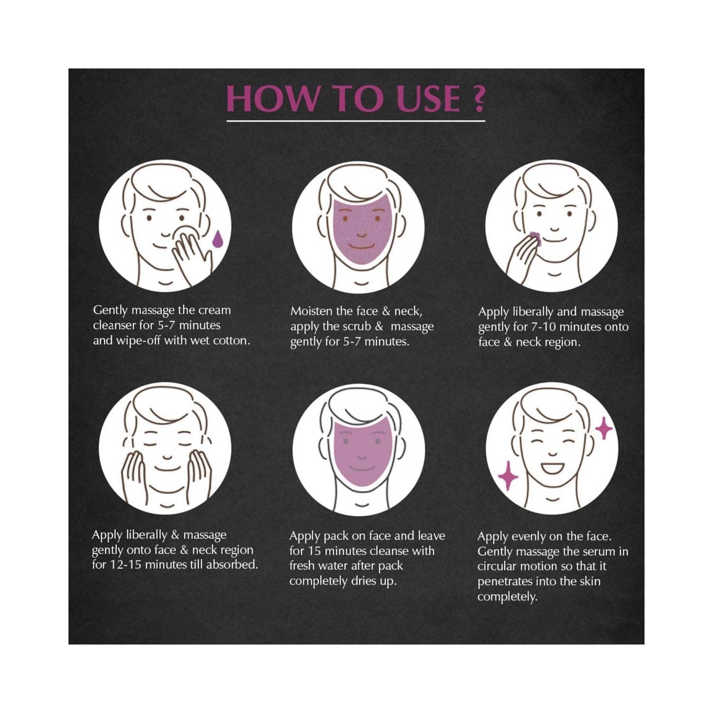 Mancode Skin Brightening Facial Kit For Men (6 pcs)