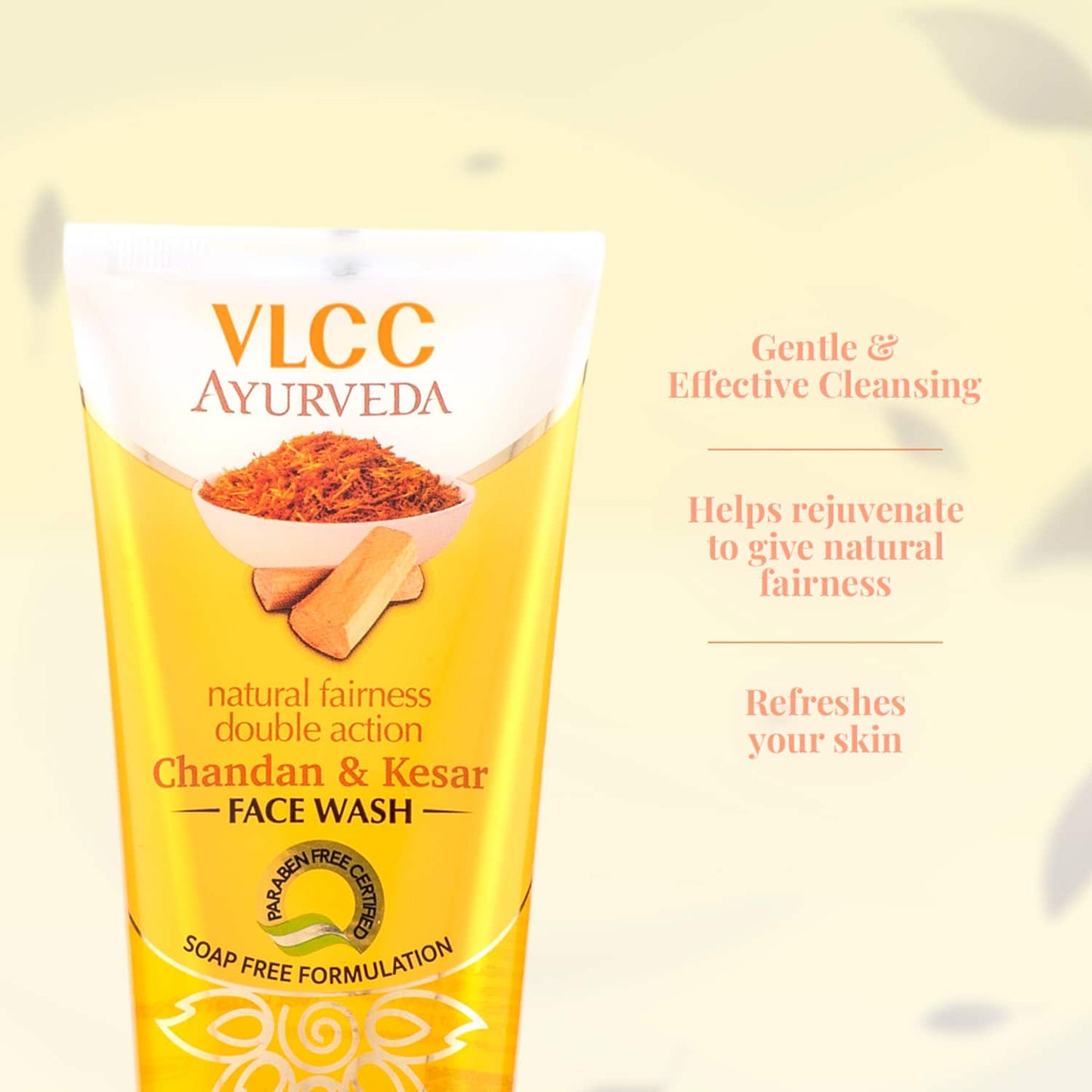 VLCC Natural Fairness Kesar Chandan Face Wash (100ml)