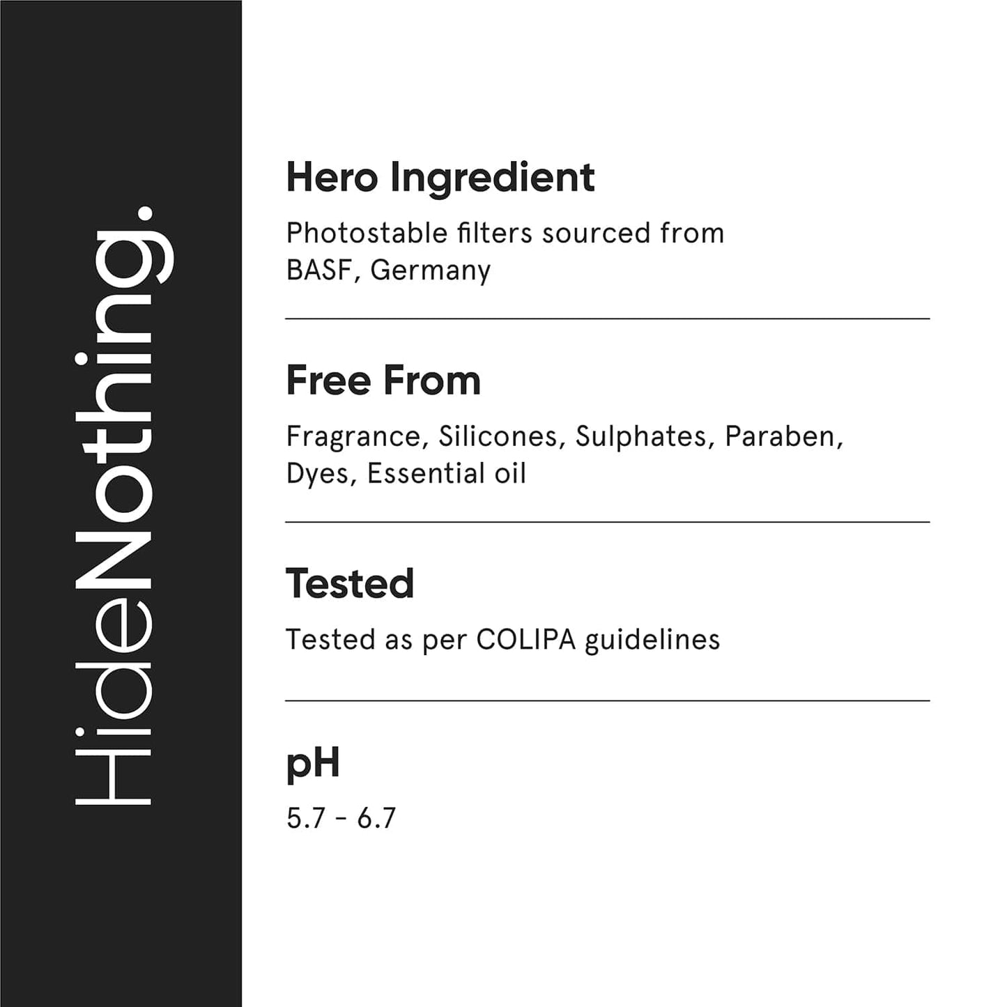 Minimalist SPF 50 PA ++++ Sunscreen With Multi-Vitamin For Reducing Photoaging & No White Cast (50g)