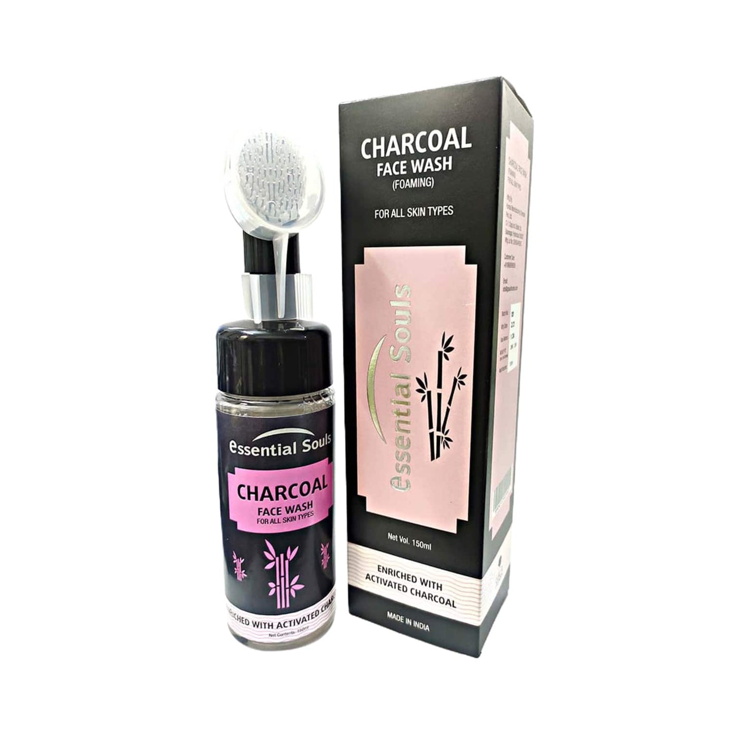 Essential Souls Charcoal Foaming Face Wash (150ml)