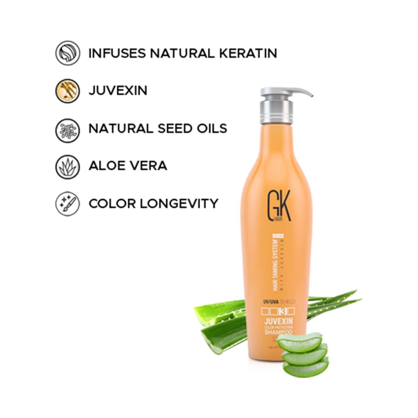 GK Hair Color Shield Shampoo (650ml)