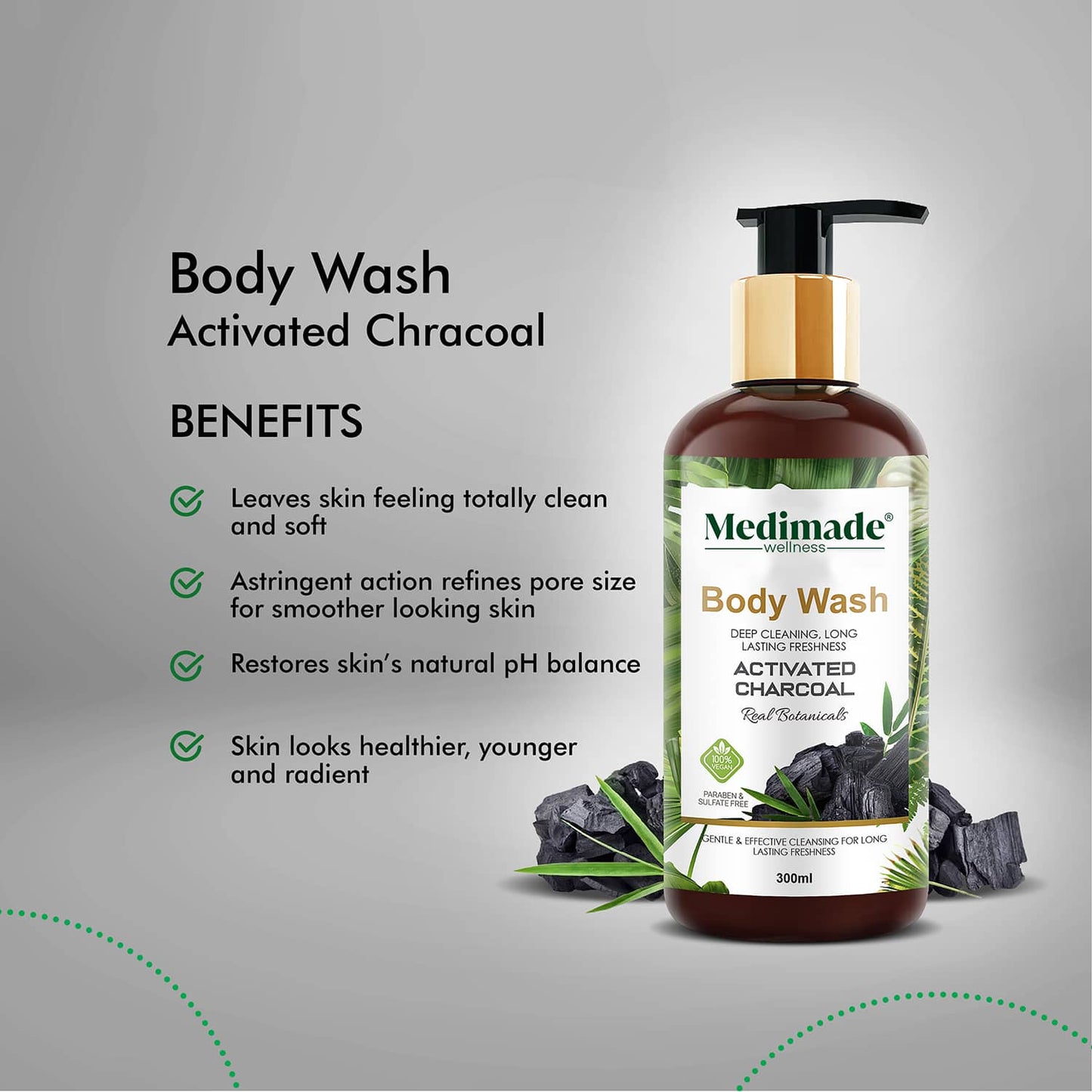 Medimade Apple Cider Vinegar Body Wash (300ml)