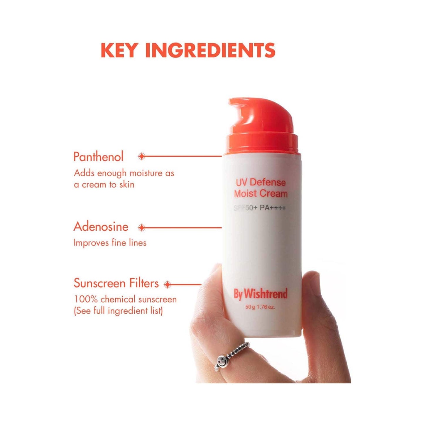 By Wishtrend UV Défense Moist Cream (50g)