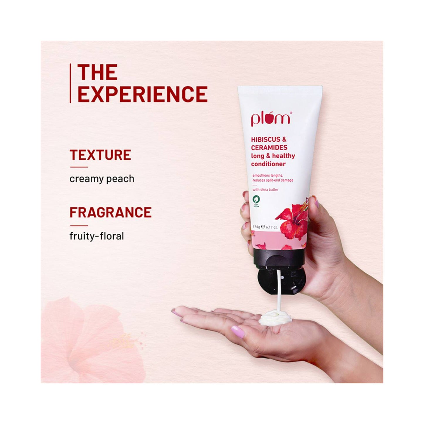 Plum Hibiscus & Ceramides Long & Healthy Conditioner (175g)